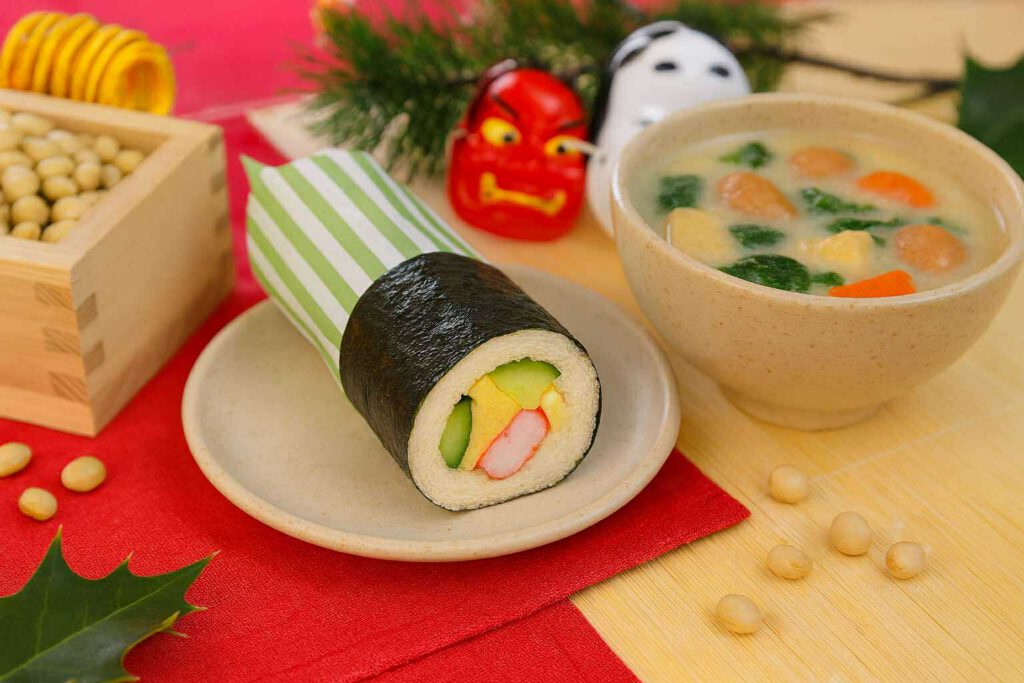 親子で作ろう！恵方ロールサンド